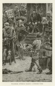 スウェーデンの町を解任するWaldemar Atterdag 作： American School