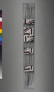 ワンパムベルト アメリカ イロコイ族またはアルゴンク族 17世紀頃 作： American School