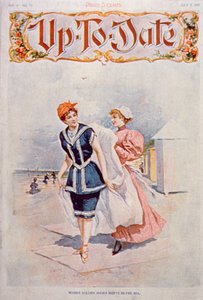 ゴールデンショアとシルバーシーが出会う場所、1897年7月の最新広告 作： American School