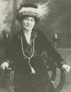 ウィラ・キャザー、1910年頃（エングレーヴィング） 作： American School