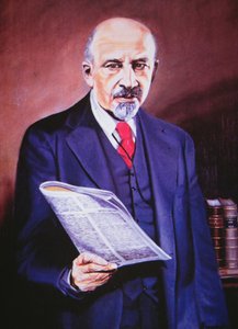 ウィリアム・エドワード・バーガード・デュ・ボア（1868-1963）（油彩・キャンバス） 作： American School