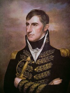 ウィリアム・ヘンリー・ハリソン（1773-1841）（カラーリトグラフ 作： American School