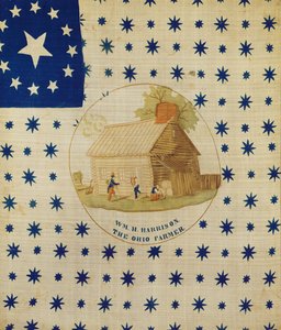 ウィリアムヘンリーハリソン、オハイオファーマー、1840年（綿） 作： American School