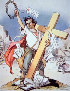 民主党大会で演説するウィリアム・ジェニングス・ブライアン（1860-1925）（シカゴ 作： American School