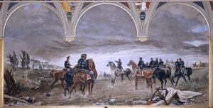 ソルフェリーノの戦い、1886 作： Amos Cassioli
