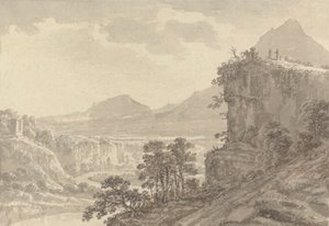 古典的な風景 作： Amos Green