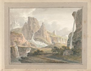 Näkymät Englannissa, Skotlannissa ja Walesissa: Le Grand Theatre des Alps and Glaciers 作： Amos Green