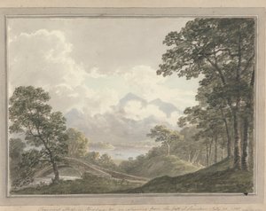 Vistas na Inglaterra, Escócia e País de Gales: efeito transitório em Skodow e c., ao retornar da queda de Lowdoor, 30 de julho de 1805 作： Amos Green