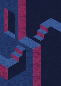 不可能な階段の錯視 作： 