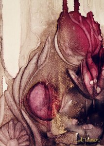 夢のようなゴールドのチューリップ 作： Amy Tieman