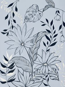 穏やかな熱帯の緑