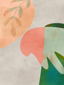 葉っぱを切り抜く