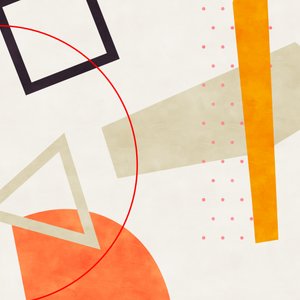 バウハウス中期 幾何学 6 作： Ana Rut Bre