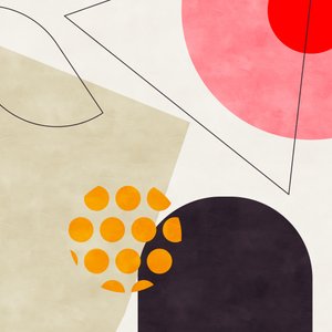 ミッド・バウハウス・ジオメトリー 8 コピー 作： Ana Rut Bre