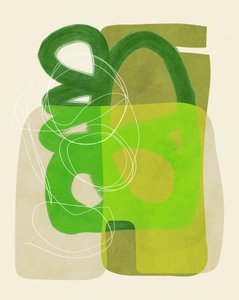 ペイントライン グリーン・タン 4枚