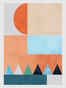 スペース・ブルー・トライアングル 作： Ana Rut Bre