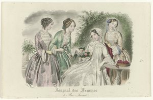 女性のジャーナル、カリフォルニア州。 1850: 4、ファヴァール通り 作： Anaïs Colin Toudouze