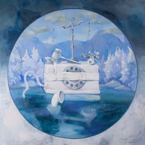 冬の正義の天秤 作： Anastasiia Grygorieva