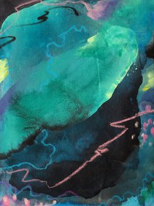 ディープ・ティール・オーガニック・フロー 作： 