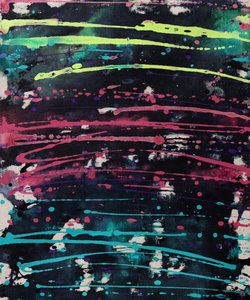 鮮やかなドリップライン 作： 