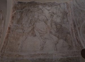 ベアハント、11世紀 作： Ancient Russian frescos