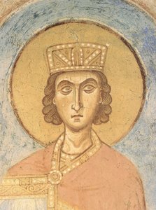 ソロモン王、12世紀 作： Ancient Russian frescos
