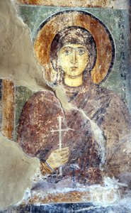 聖ナタリア 作： Ancient Russian frescos