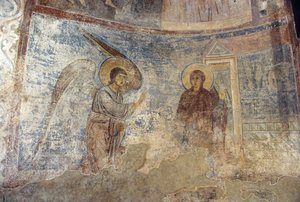 受胎告知 作： Ancient Russian frescos
