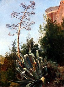 風景、南イタリア 作： Anders Christian Lunde