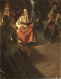 ミュージカルファミリー、1905 作： Anders Leonard Zorn