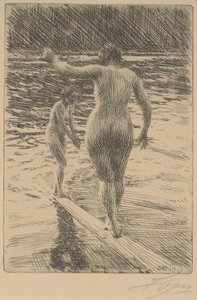 残高 作： Anders Leonard Zorn