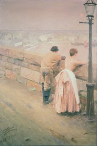 フィッシャーマン、セントアイブス、1888 作： Anders Leonard Zorn