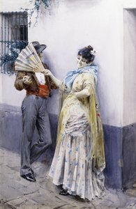 浮気、1885 作： Anders Leonard Zorn