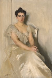 フランシス・フォルサム・クリーブランド、1899年。 作： Anders Leonard Zorn