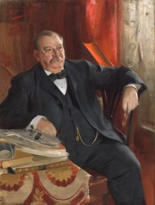 グローバー・クリーブランド、1899年。 作： Anders Leonard Zorn