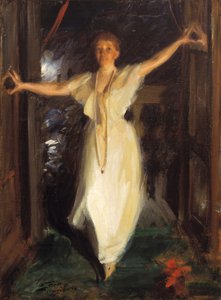 ヴェネツィアのイザベラスチュワートガードナー、1894 作： Anders Leonard Zorn