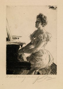 メアリー・ハーディン 作： Anders Leonard Zorn