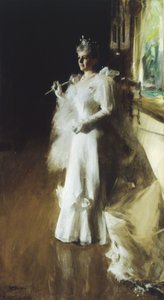 ポッター夫人、1893年 作： Anders Leonard Zorn