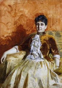 Lisen Lammの肖像、1885年 作： Anders Leonard Zorn