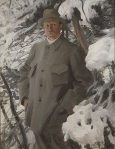 画家ブルーノ・リリエフォルス、1906 作： Anders Leonard Zorn