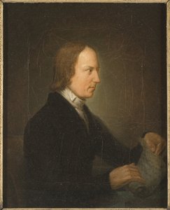 文芸批評家・文学史家のロレンツォ・ハンマルスコルド - ロレンツォ・ハンマルスコルド（1785-1827）の肖像、ルンドクヴィスト、アンダース（1803-1853）によるものです。油彩・キャンバスサイズ：26x21cmストックホルム国立博物館 作： Anders Lundqvist