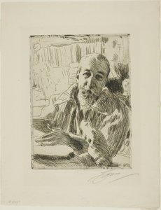 アナトール・フランス 作： Anders Leonard Zorn