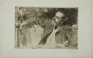 アントニン・プルースト 作： Anders Leonard Zorn