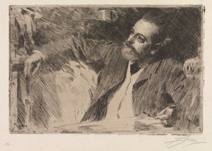 アントニン・プルースト 作： Anders Leonard Zorn