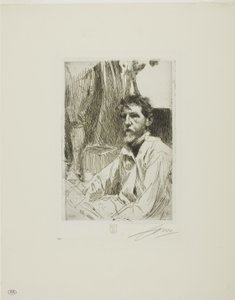 アウグスト・サン・ゴーデン1世 作： Anders Leonard Zorn