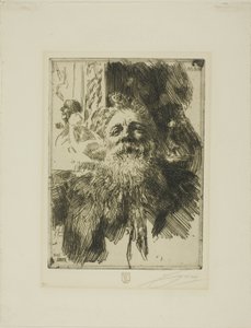 オーギュスト・ロダン 作： Anders Leonard Zorn