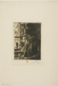 Bosl Anders、Mora の時計職人 作： Anders Leonard Zorn