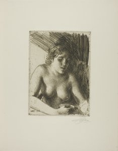 バスト 作： Anders Leonard Zorn