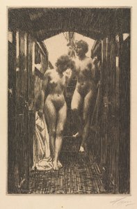 キャビン 作： Anders Leonard Zorn
