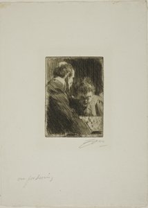チェス・プレーヤー 作： Anders Zorn